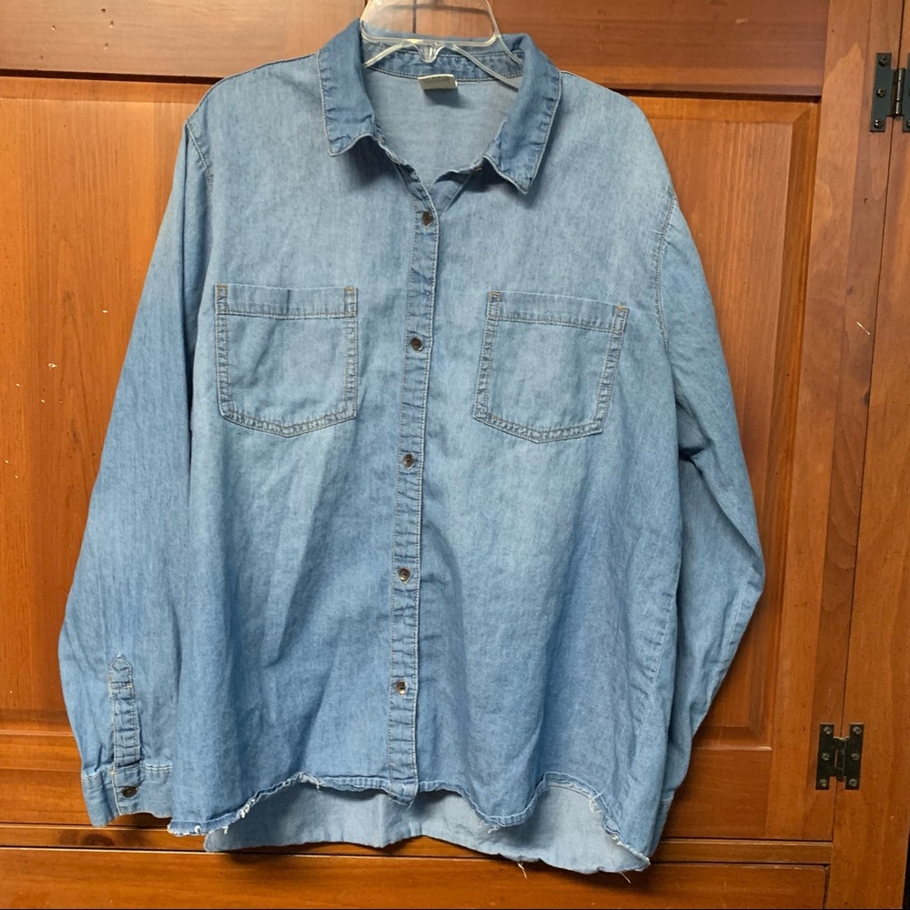 Denim Button Down